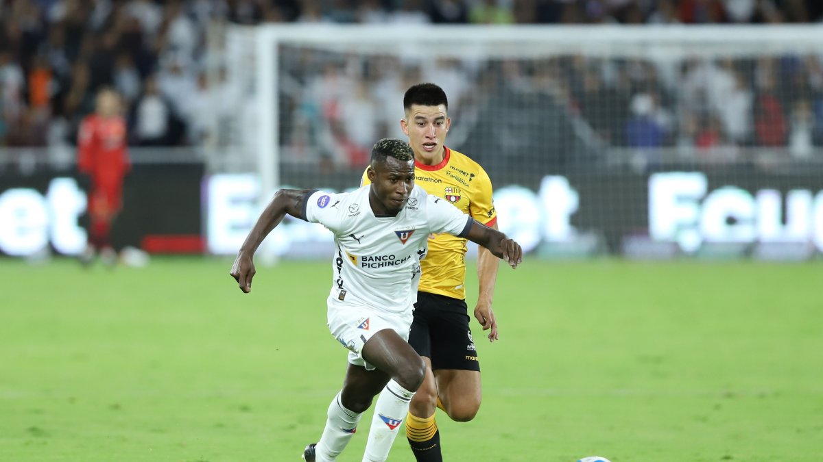 Liga de Quito frente a Barcelona, un partido que llama mucho la atención.