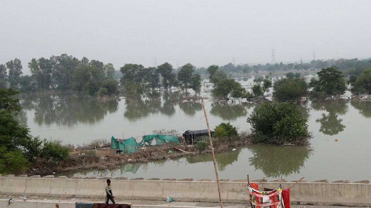 Inundaciones en Nueva Delhi, India, el pasado mes de Julio de 2023