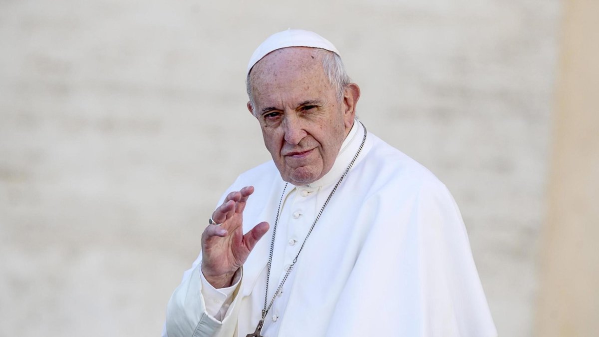 En la imagen de archivo, el papa Francisco.
