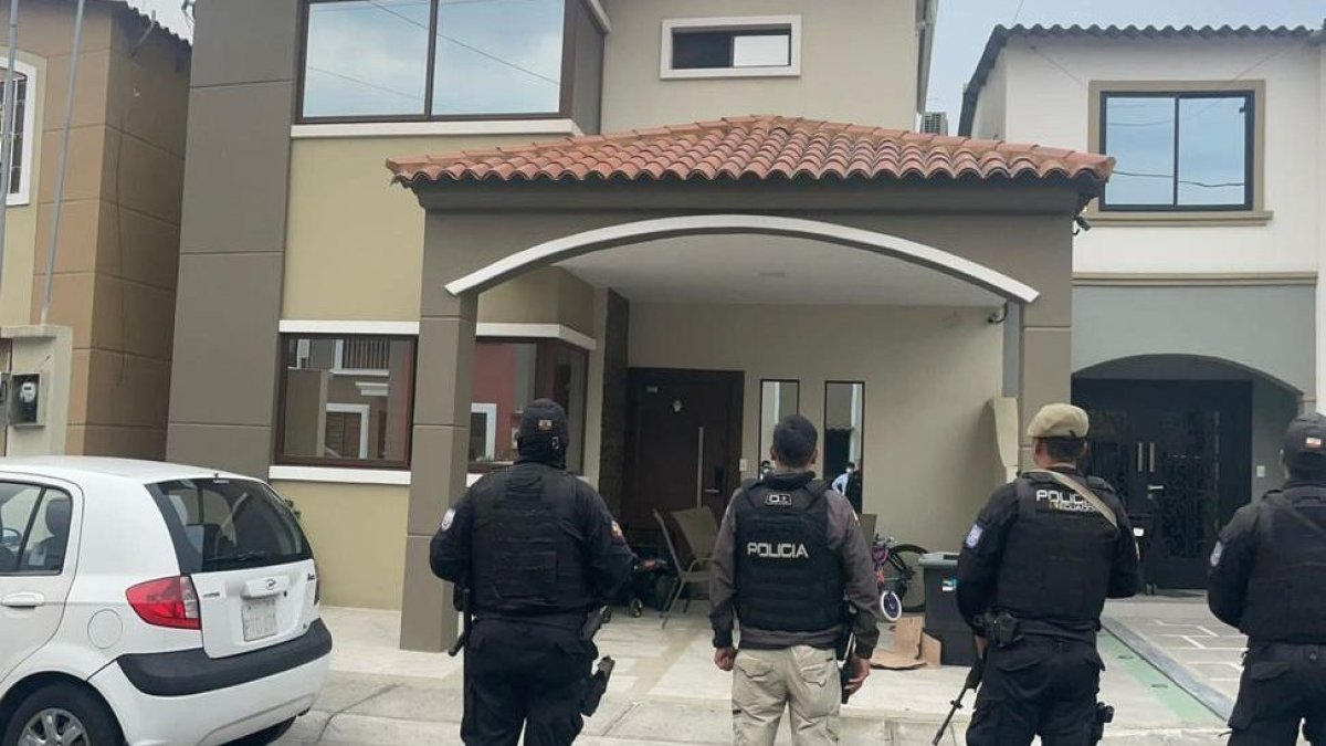 Operativo. Las propiedades decomisadas están en Guayas y Santa Elena.