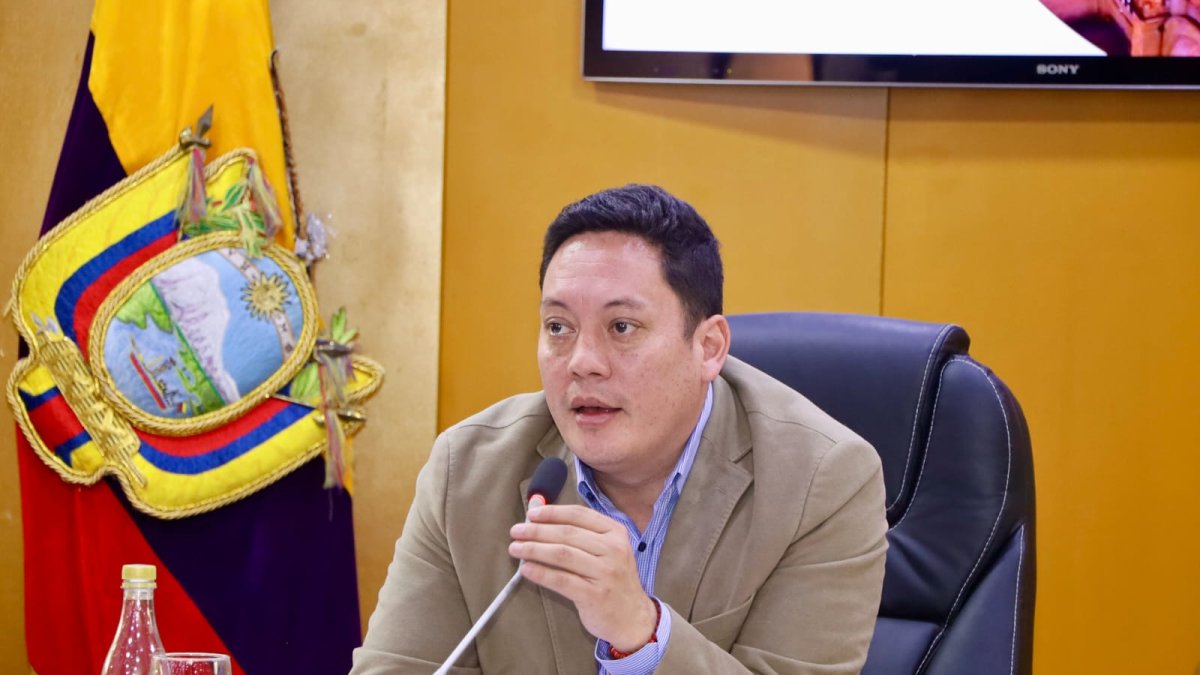 El alcalde de Cuenca, Cristian Zamora.