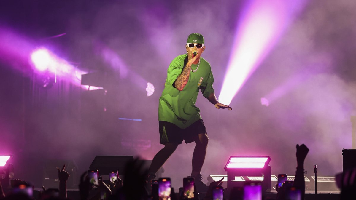 Fotografía de archivo del cantante colombiano, Feid.