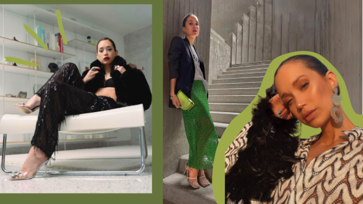 Sus estilos oscilan entre negros y un pop de color.