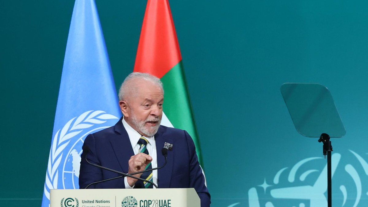 El presidente de Brasil, Luiz Inácio Lula da Silva.