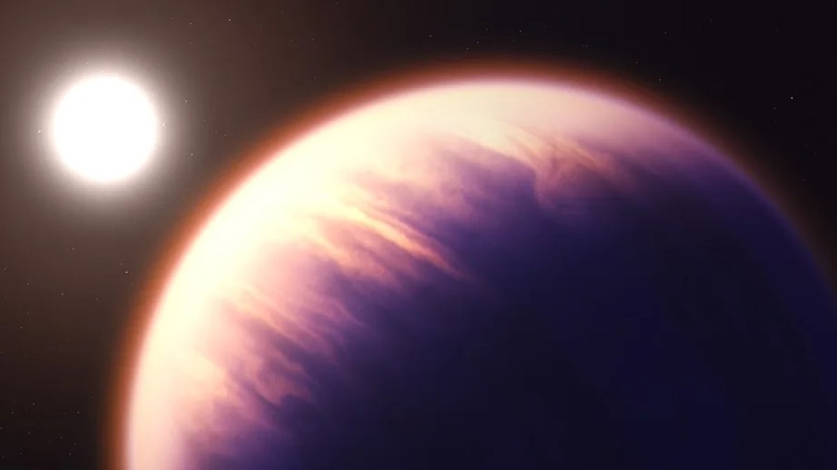 La última imagen del telescopio espacial James Webb de la NASA ha revelado espectros indicativos de una atmósfera que contiene además vapor de agua en el exoplaneta.