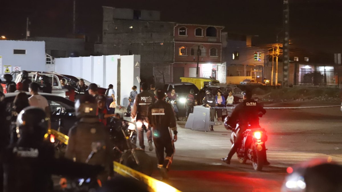 Una balacera en Durán deja cuatro muertos y un herido.