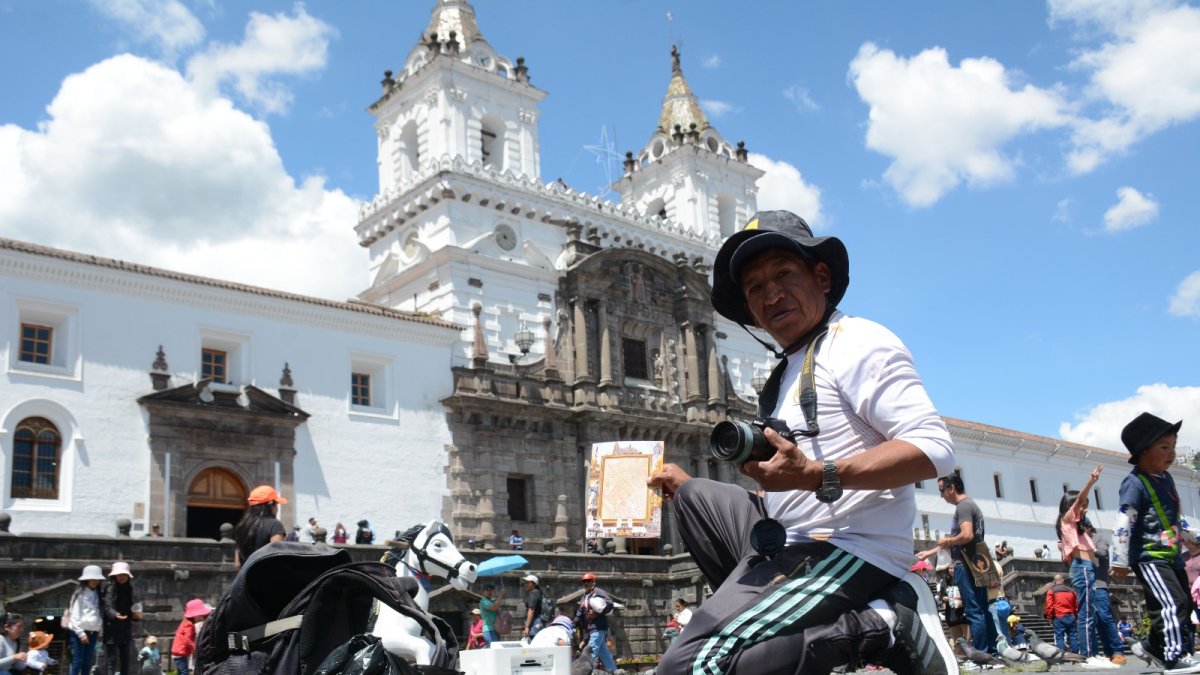 El Centro Histórico acoge a personajes que aman a la capital