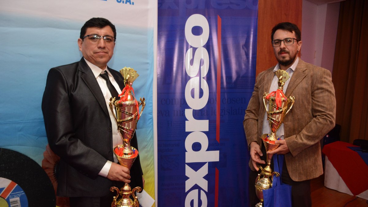 Édison Revelo (i) y David Orquera (d) ganaron de forma invicta el Mundial de Cuarenta.