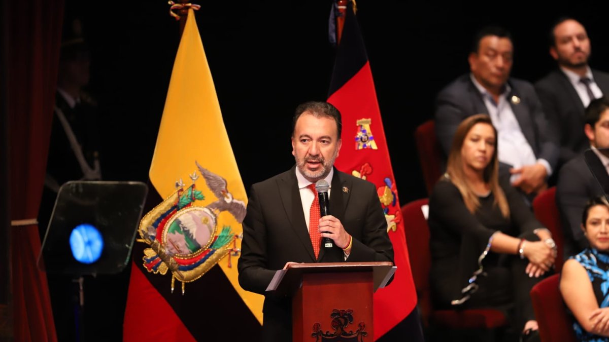 Pabel Muñoz, alcalde de Quito.