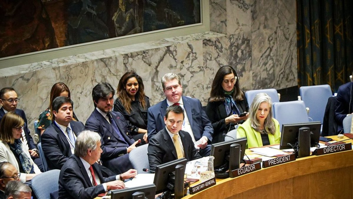 Ponencia. La participación de Ecuador en este escenario destaca la importancia que el país otorga a la problemática.