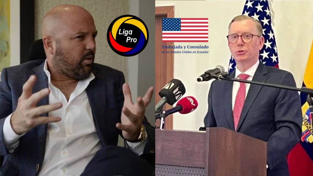 Presidente de la LigaPro responde a las declaraciones del embajador de Estados Unidos  sobre caso de lavado de dinero