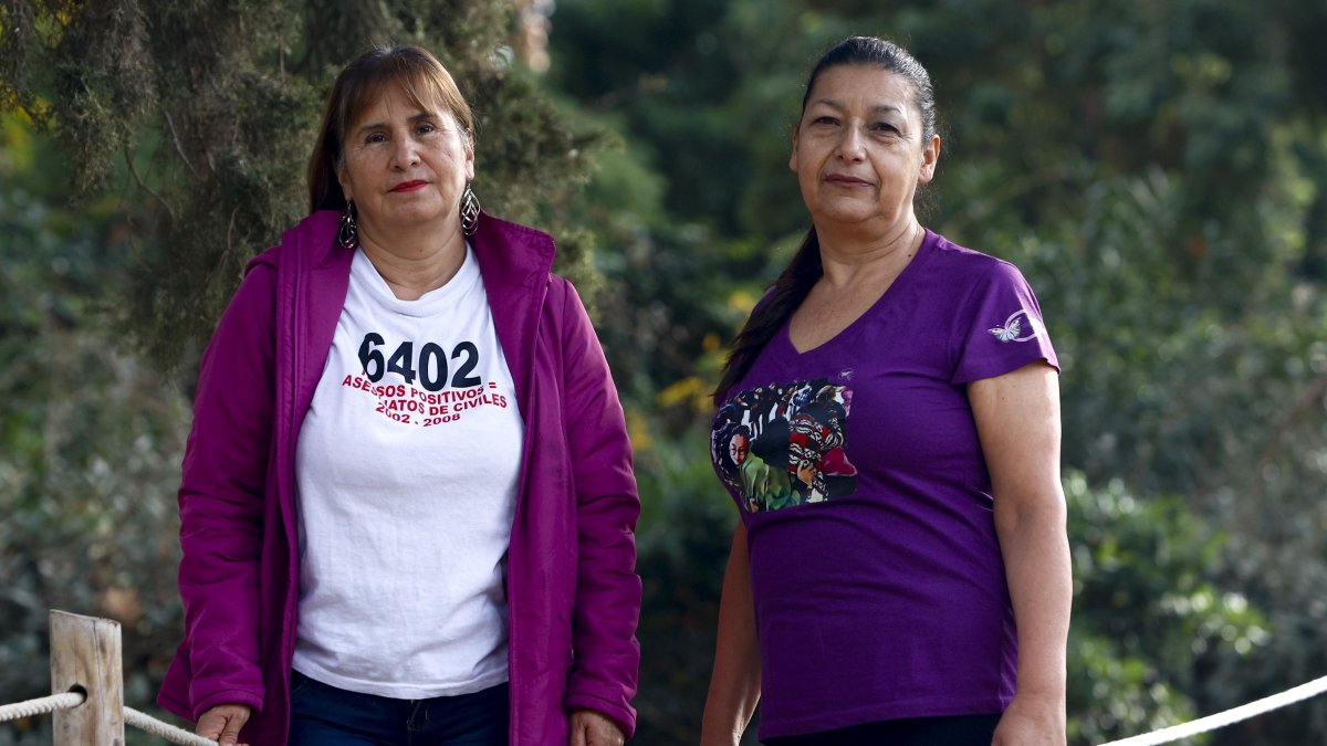 Casos. Rubiela Giraldo (d) y Jacqueline Castillo, dos de las 6.402 victimas de los llamados ‘falsos positivos’.