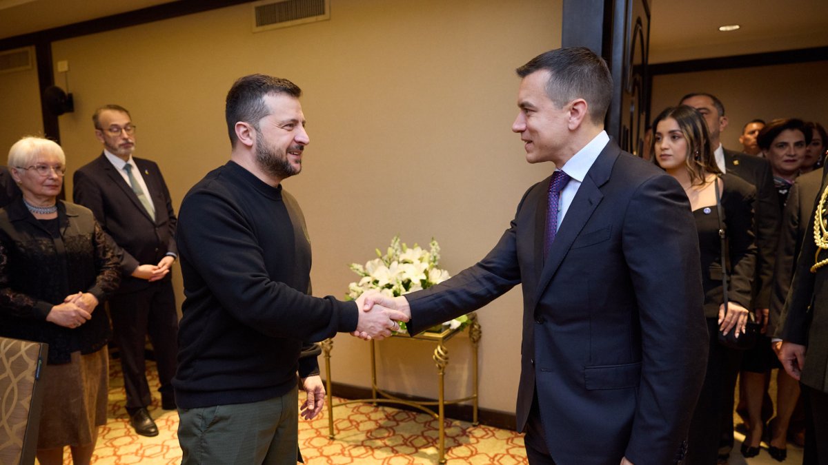 Los mandatarios se reunieron en Argentina, previo al cambio de mando presidencial.