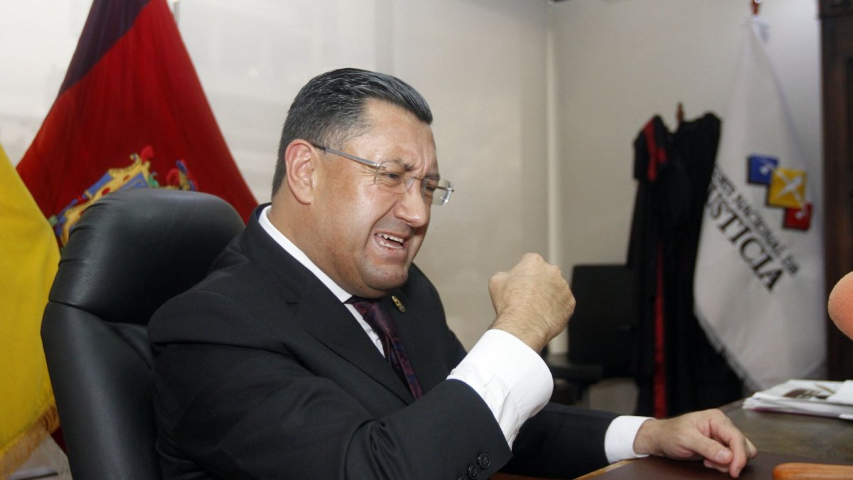 Iván Saquicela en una foto .