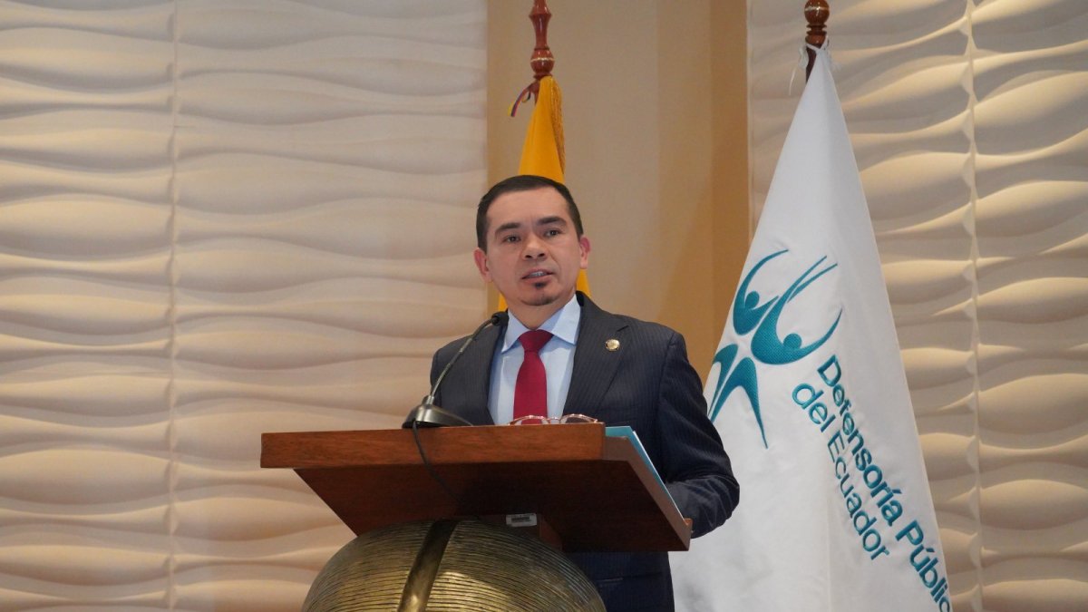 El titular de la Defensoría Pública, Ángel Torres.
