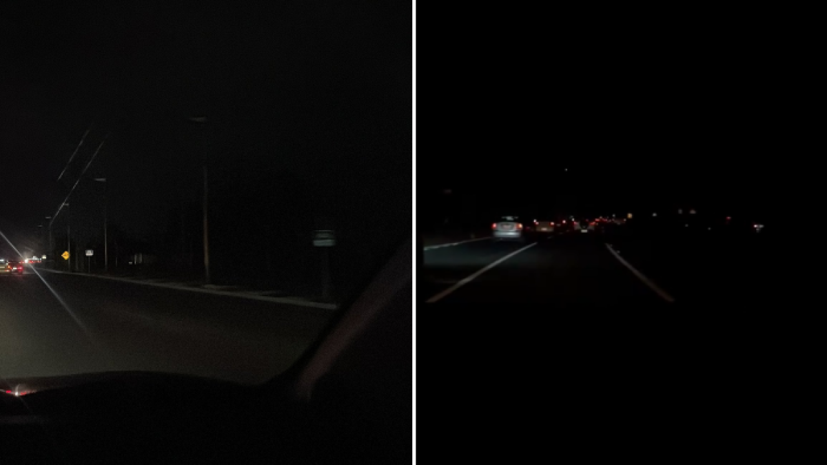 Varios sectores estuvieron sin energía eléctrica.