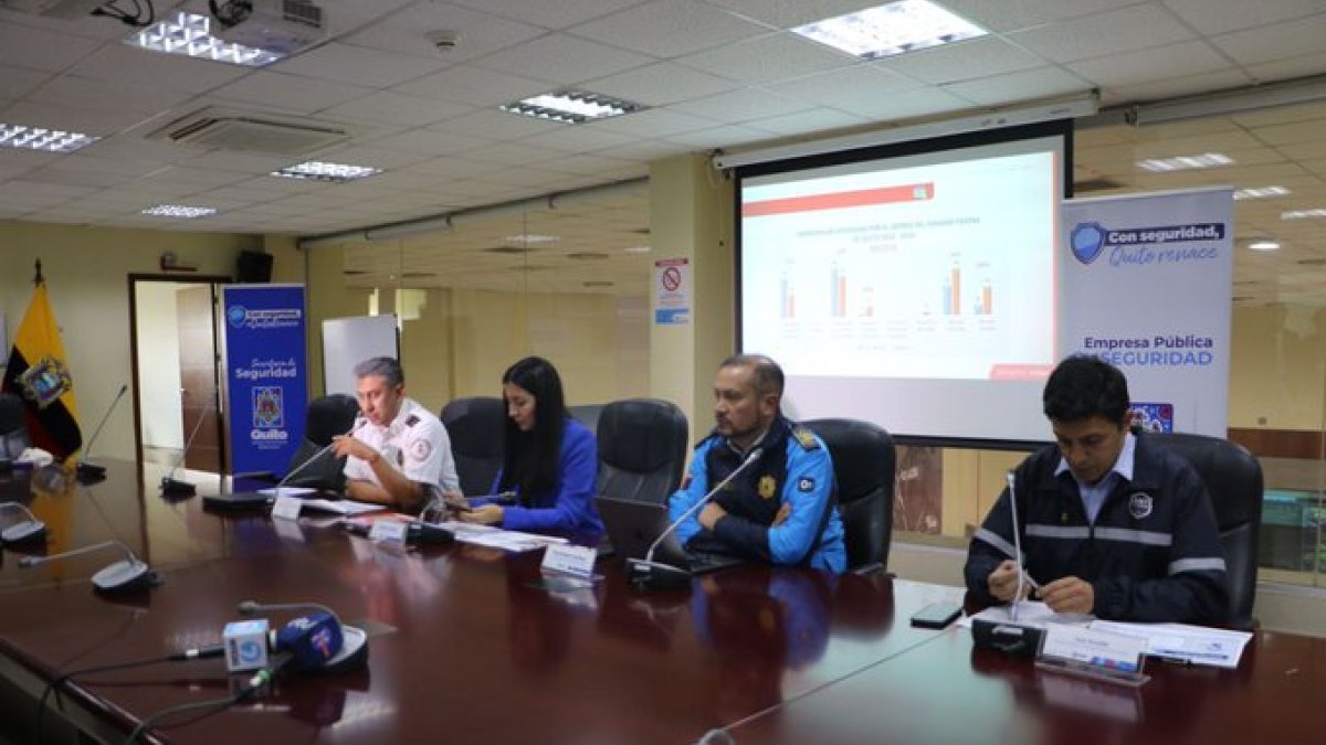 Reporte. Las autoridades presentaron ayer las cifras de incidentes.