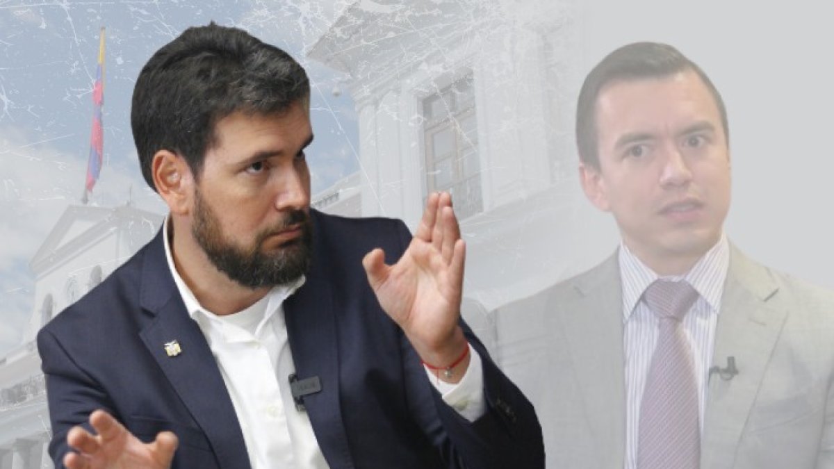 Mensaje. Jan Topic recordó al presidente Daniel Noboa sus promesas de campaña, en materia de seguridad.