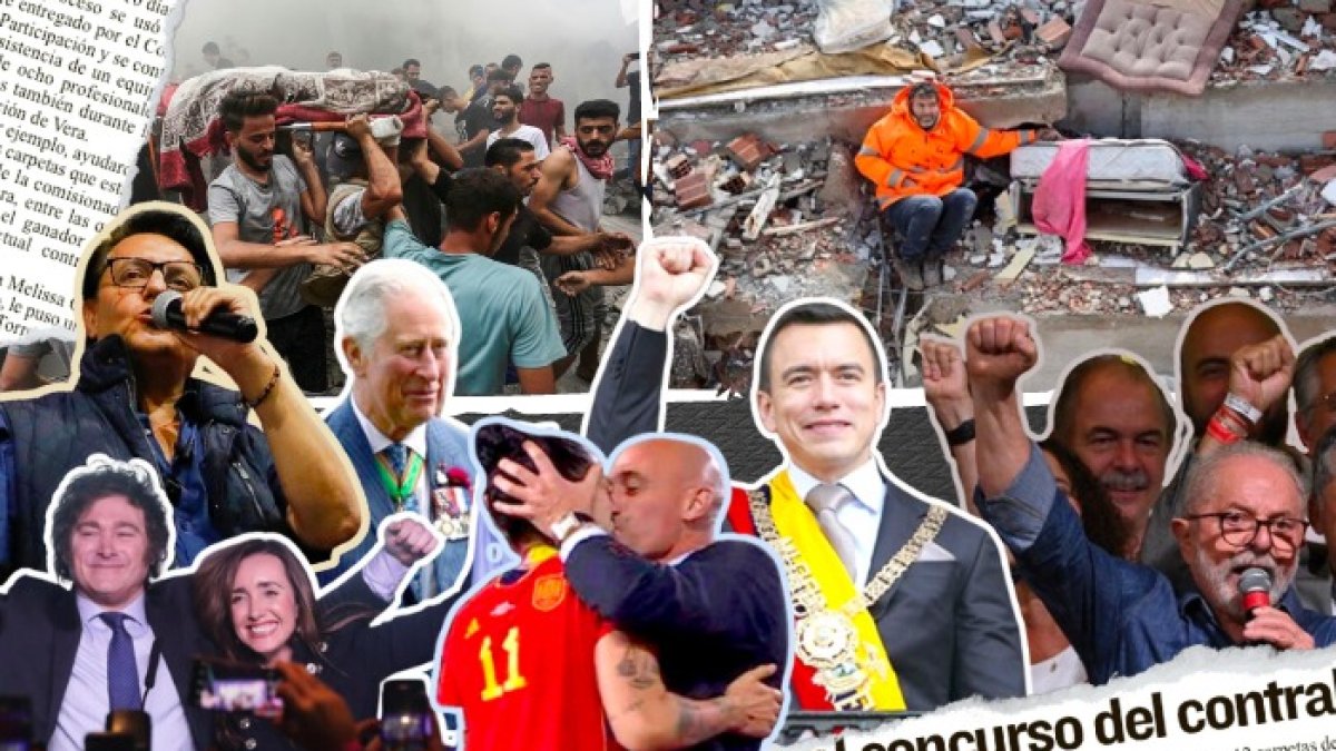 Periodo. Una guerra, terremotos, la posesión de nuevos presidente y la ola de violencia que sacude a Ecuador, dieron la vuelta al mundo.