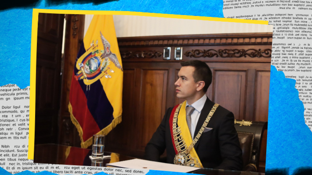 Daniel Noboa en una foto de archivo, tomada de su Twiitter.