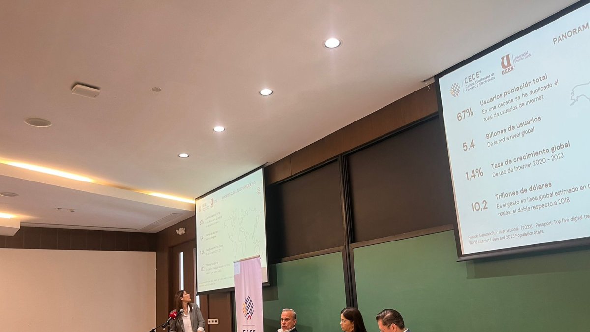 La Cámara Ecuatoriana de Comercio Electrónico y la UEES realizaron el estudio.