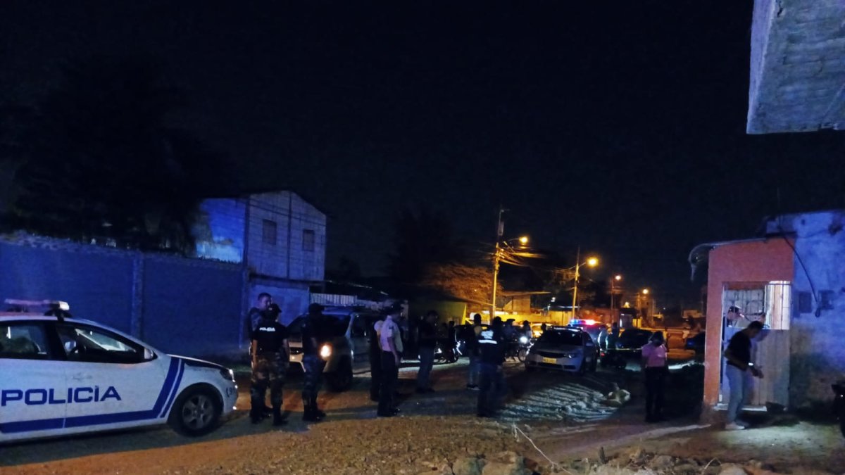 La vivienda de La Libertad donde ocurrieron los crímenes.