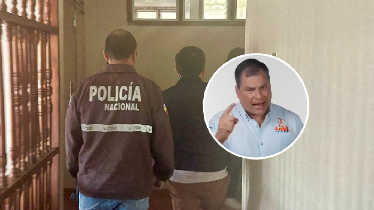 Rafael Corre anticipó la operación del operativo que la Fiscalía ejecutó la madrugada del 14 de diciembre de 2023.