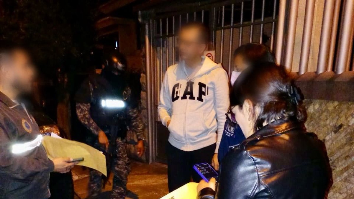 Detención. Pablo Ramírez, exdirector del SNAI, fue detenido durante el operativo este 13 de octubre de 2023.