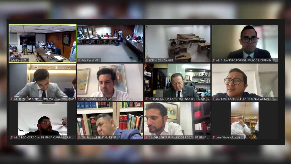 Audiencia de formulación de cargos, tras la operación Metástasis.