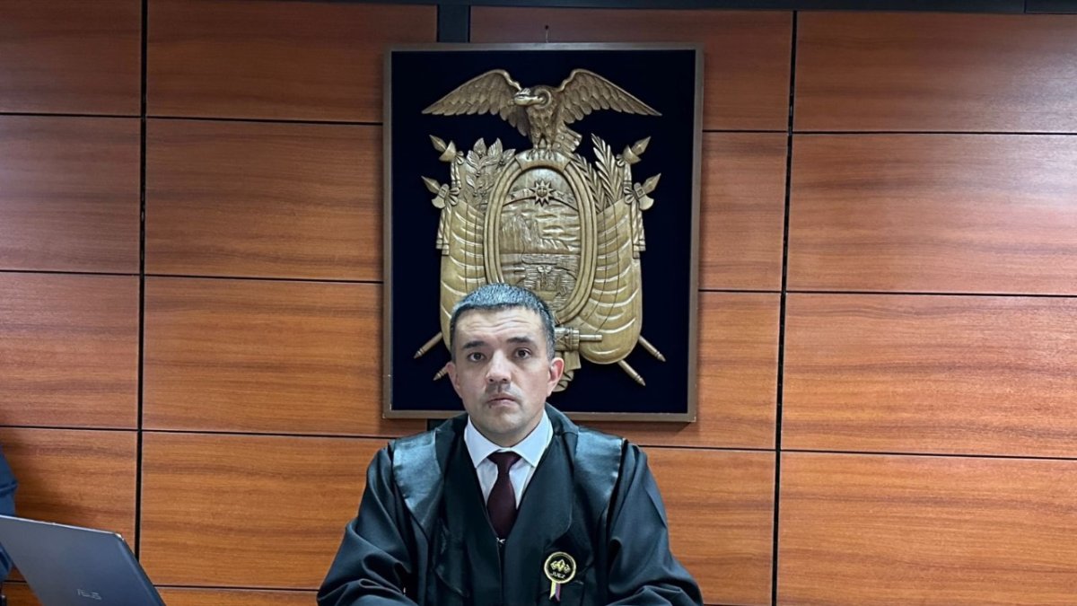 El magistrado Felipe Córdova.