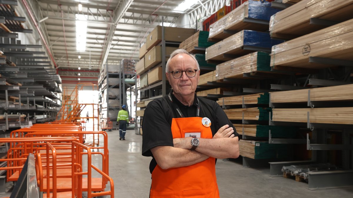 Ejecutivo.- Jorge Sans, gerente de Promart Homecenter Ecuador.