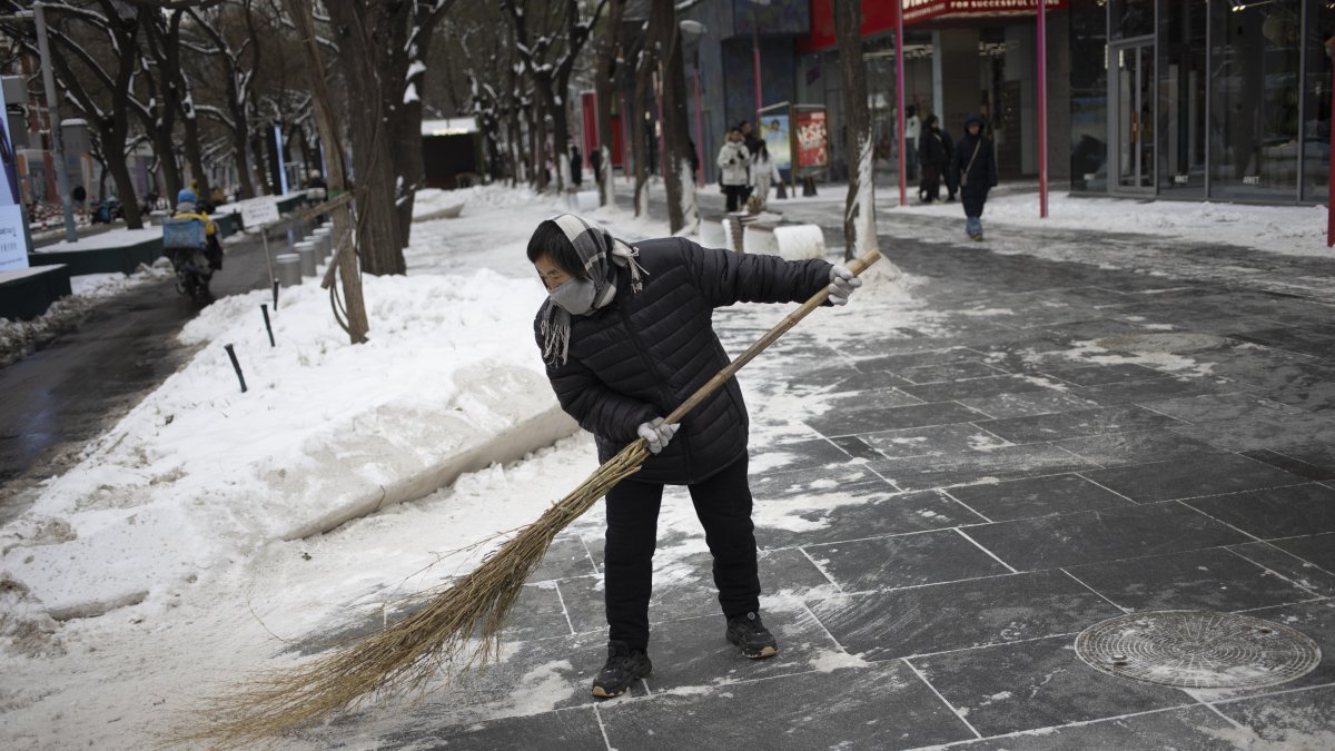 Las autoridades chinas han recomendado a los ciudadanos que tomen medidas para prepararse para el temporal.
