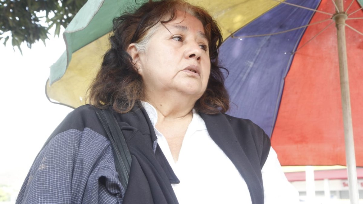 Guayaquil. Marlene Tigselema, madre de Bryan Cevallos.