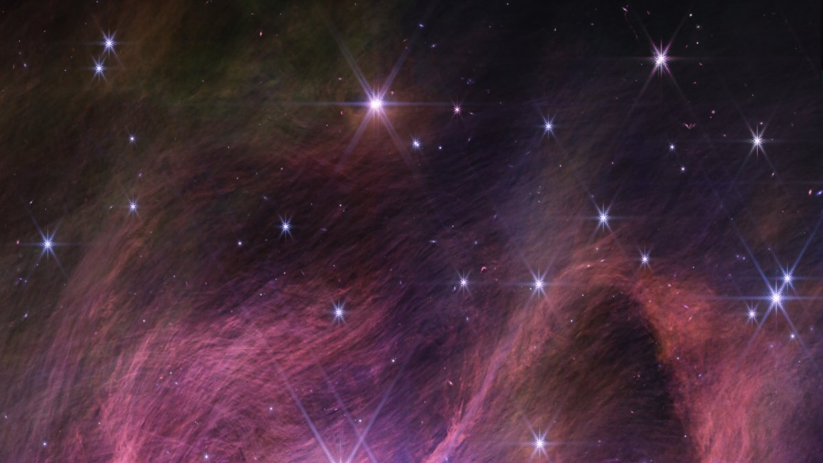 Imagen del cúmulo estelar IC 348, donde el telescopio espacial James Webb ha encontrado la estrella enana marrón más pequeña.