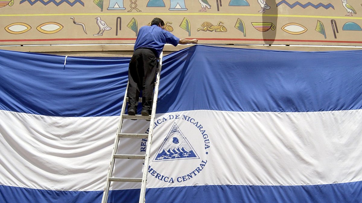 Imagen referencial. Bandera de Nicaragua