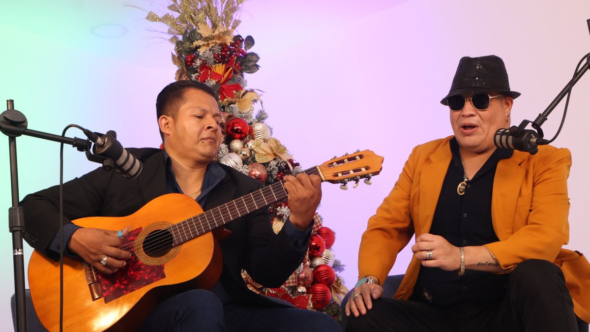 Dyango Calero en su interpretación de Rodolfo el reno.