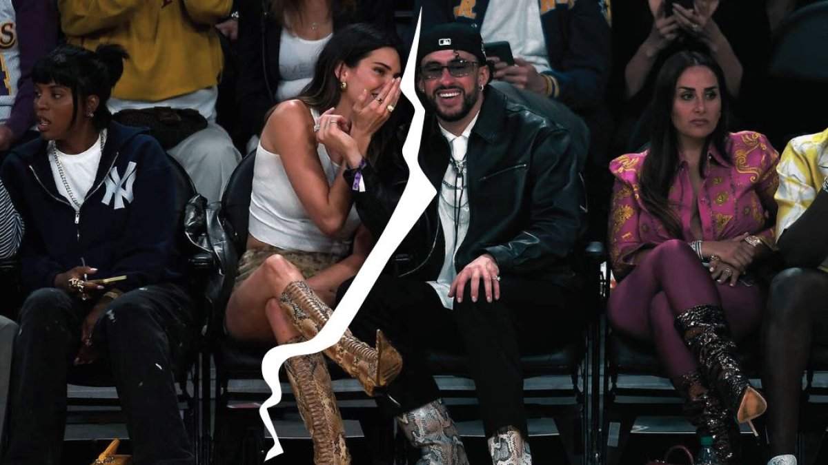 Bad Bunny y Kendall Jenner.