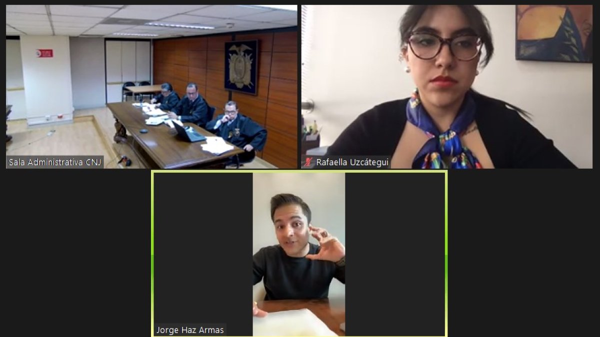 La audiencia de habeas corpus se realizó el 19 de diciembre, de maneta telemática.