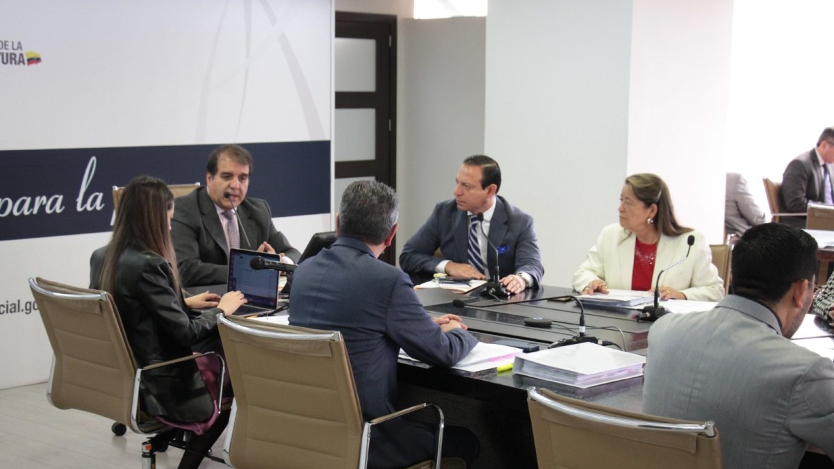 Álvaro Román Márquez es el presidente temporal del Consejo de la Judicatura.