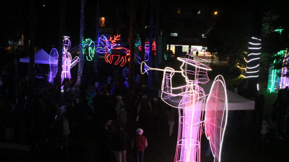 Pesebre andino cautivó a los habitantes del Valle de Los Chillos