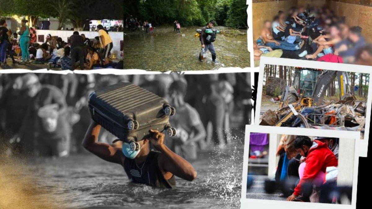 Migración. Los ecuatorianos lideraron la lista de los migrantes que cruzaron la peligrosa selva de Darién para llegar a EE.UU.