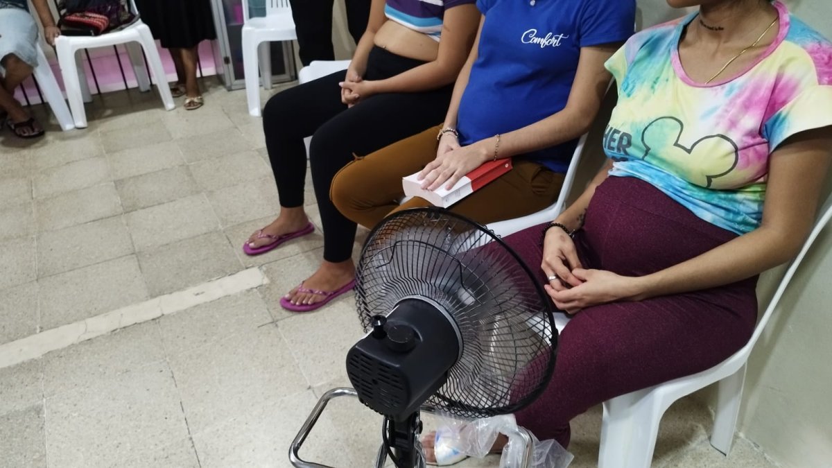 Las embarazadas indicaron que no habían recibido control a pesar de los meses de gestación que tenían.