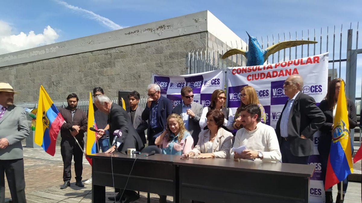 El colectivo está conformada por exjueces nacionales, exvocales de la Función Electoral y activistas sociales.