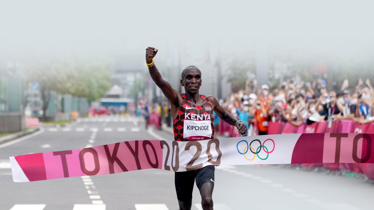 iud Kipchoge ganó el oro en los JJ.OO. de Río 2016 y Tokio 2020.