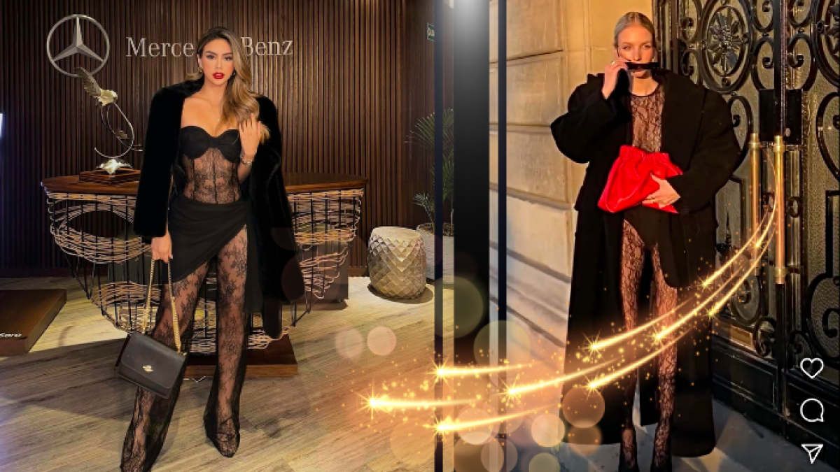 Lsa modelo ecuatoriana Mishell Arroyo y la influencer  alemana Leonie Hanne