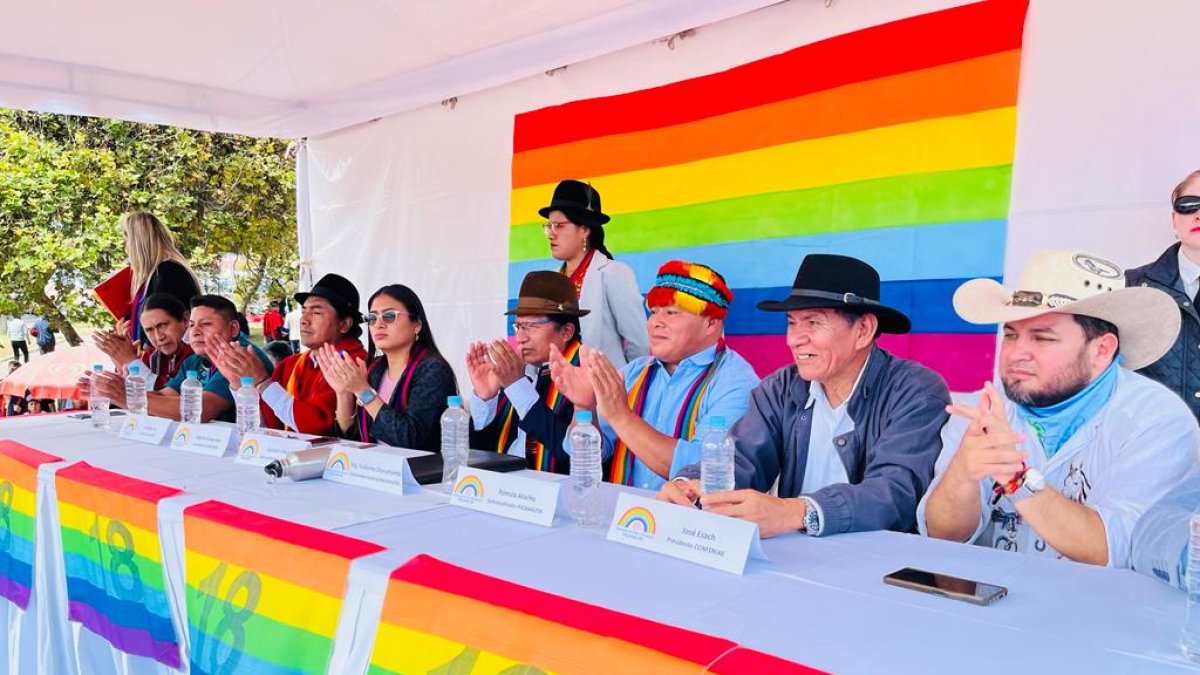 La actual coordinación de Pachakutik cuenta con el aval de la Conaie y su presidente, Leonidas Iza.