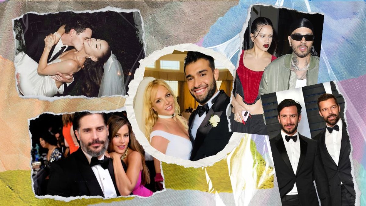 Rupturas en Hollywood 2023.