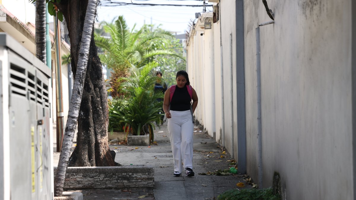 1. Efecto. Los callejones suelen pasar vacíos y durante las noches muchos están a oscuras. Las personas pasan a toda velocidad por ellos para evitar los asaltos.