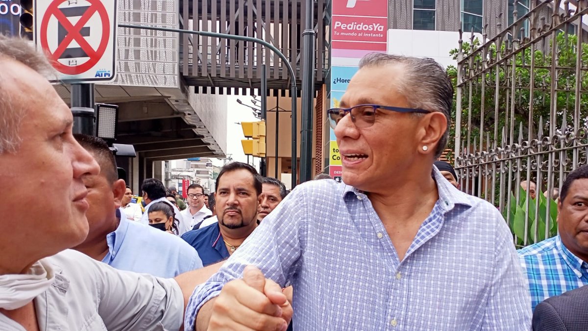 Evasión. Jorge Glas ahora se encuentra en la Embajada de México.