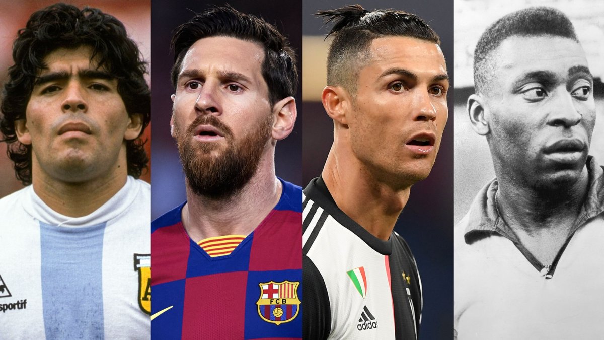 Messi, Maradona, Ronaldo y Pele, cual es el mejor del mundo según IA